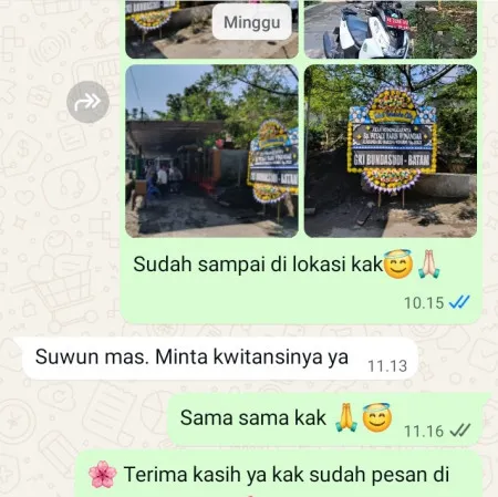Pengiriman Papan Bunga Duka Universitas Mercu Buana