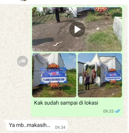 Pengiriman Karangan Bunga Universitas Mercu Buana
