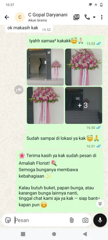 Pengiriman Karangan Bunga Universitas Mercu Buana